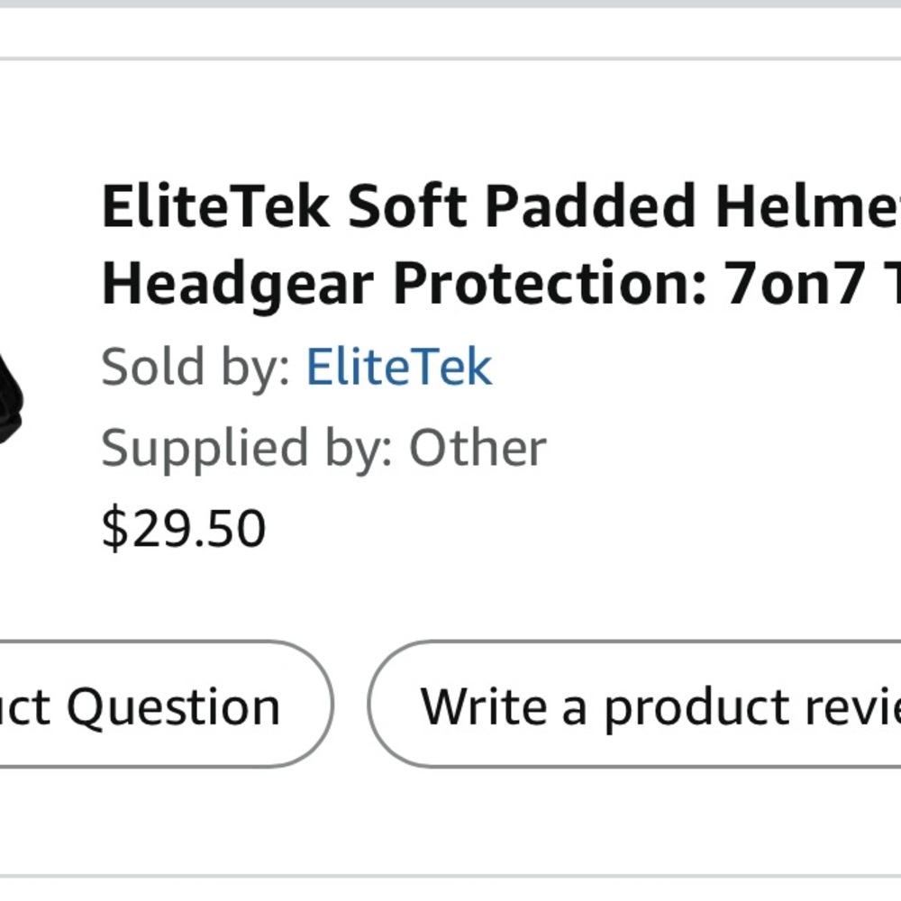 Kids Soft Padded Helmet - Black